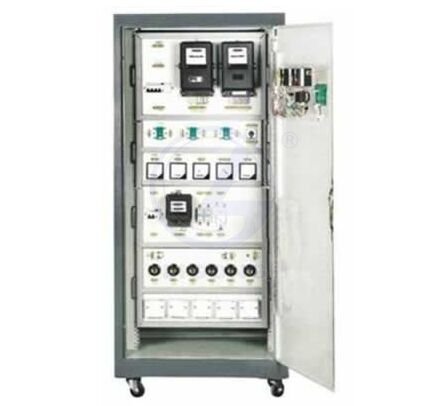 LGK-780H型 儀表及照明及單三相電機實訓考核裝置(柜式)