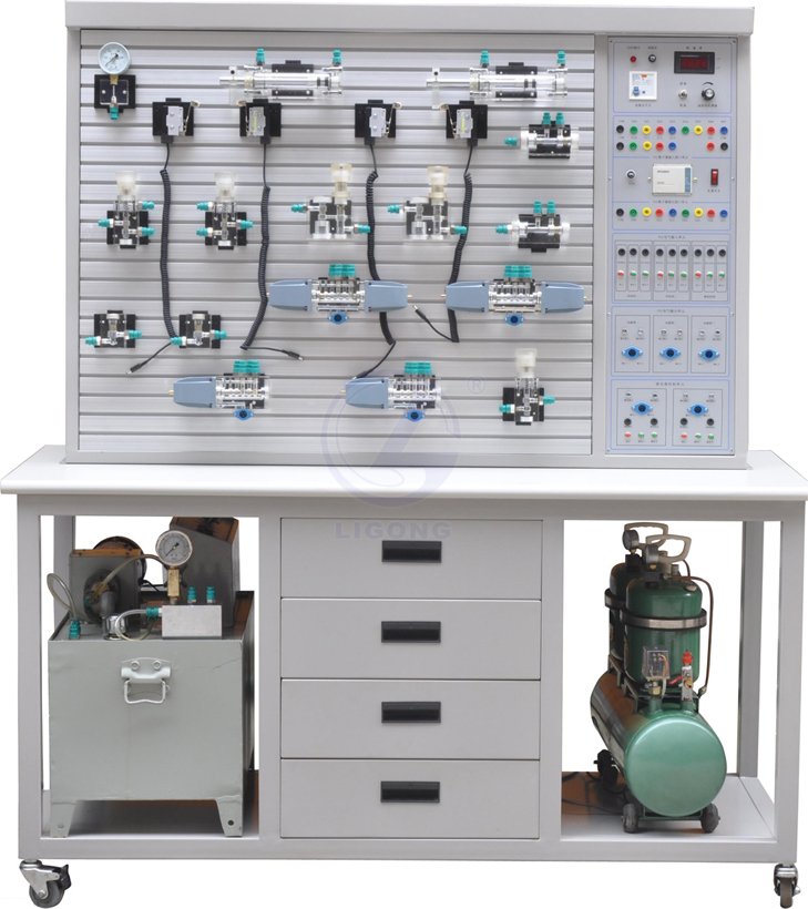 LG-YY18A型 透明液壓與氣動PLC控制綜合實驗臺