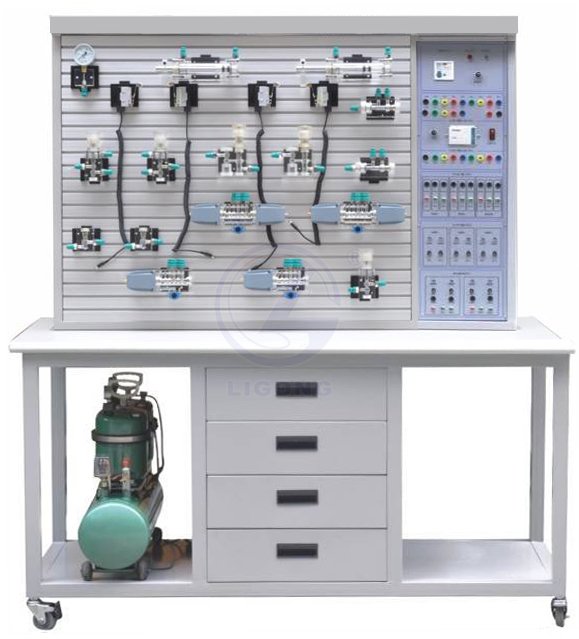 LG-YY18A型 透明液壓與氣動PLC控制綜合實驗臺
