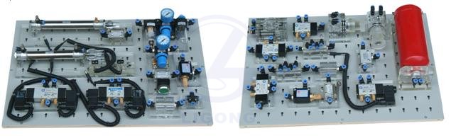 LG-YY18A型 透明液壓與氣動PLC控制綜合實驗臺