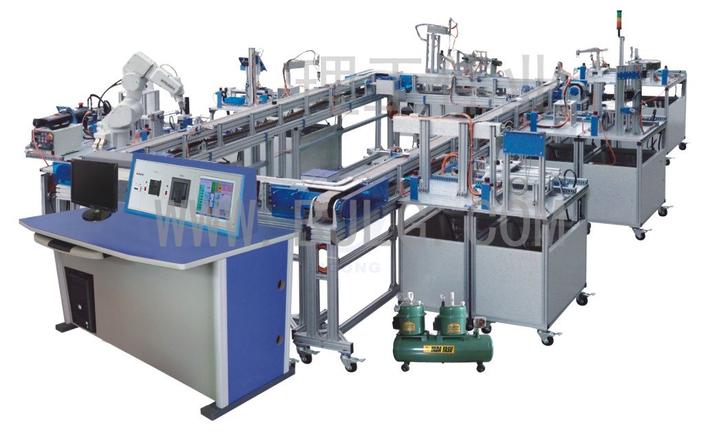 LGJS-02型 模塊式柔性環形自動生產線及工業機器人應用實驗系統