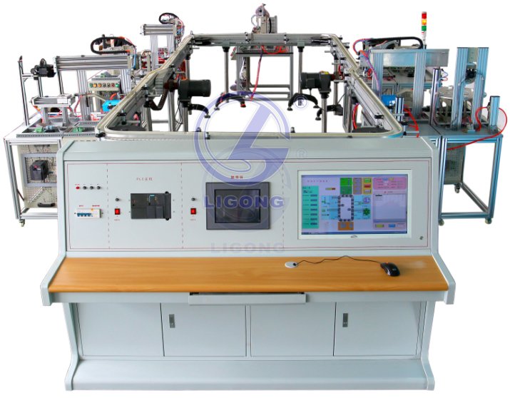 LGRX-02型 模塊式柔性環形自動生產線及工業機器人應用實驗系統