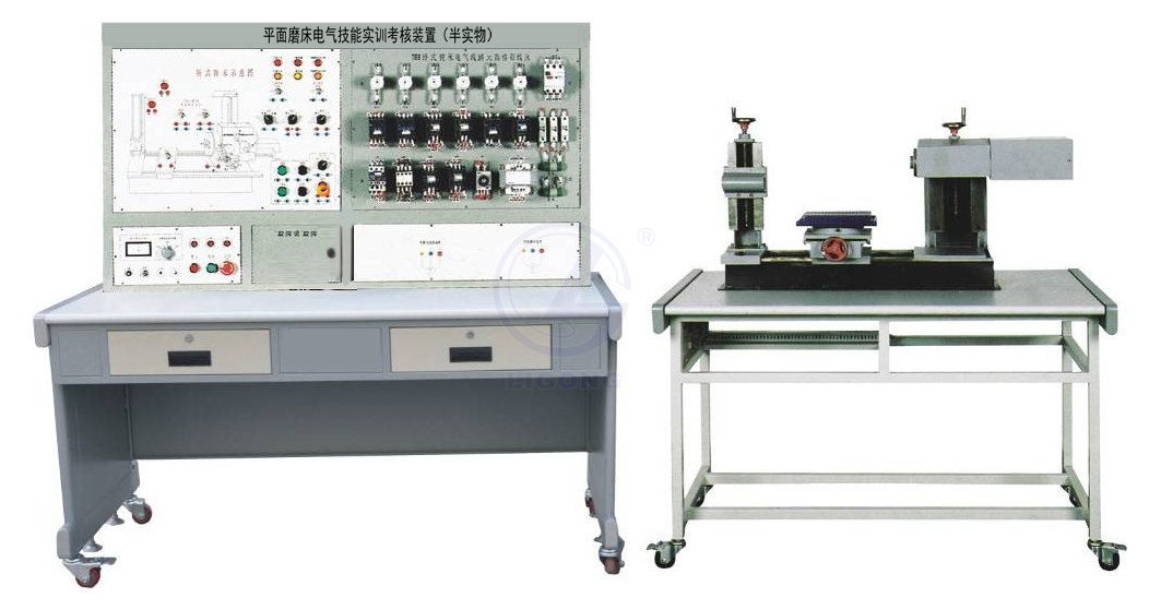 平面磨床電氣技能實訓考核裝置(半實物)