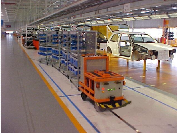 AGV自動導引車實訓系統