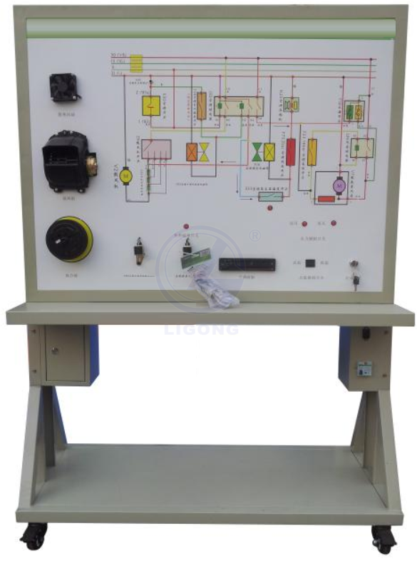 汽車手動(dòng)空調(diào)系統(tǒng)示教板