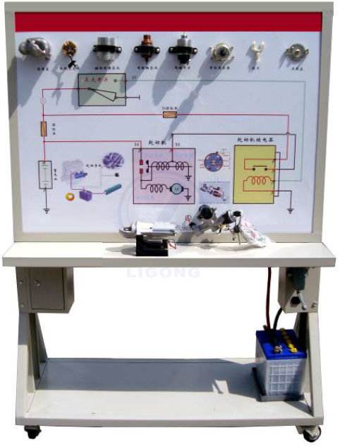 汽車起動系統示教板