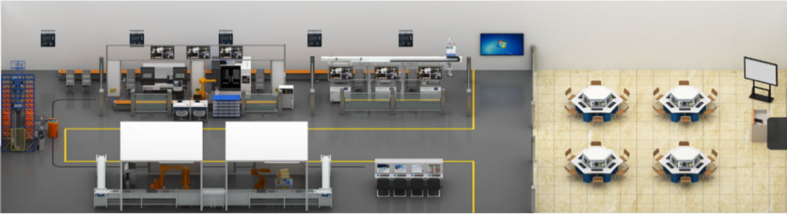LGJ-SJ14智能機器人個性化定制多智能體生產線
