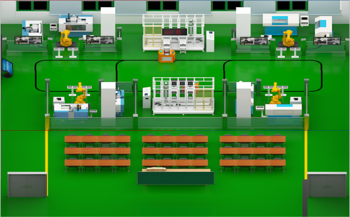 LGJ-SJ10智能機(jī)器人個(gè)性化訂制多智能體生產(chǎn)線