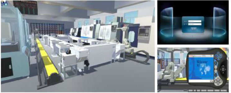 LGJ-SJ21智能機器人數字虛擬3D仿真教學系統