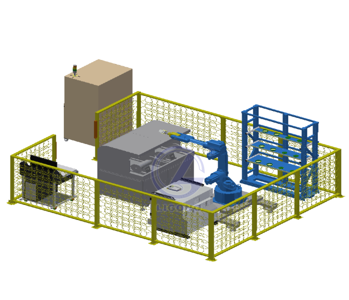 工業(yè)機(jī)器人打磨拋光工作站