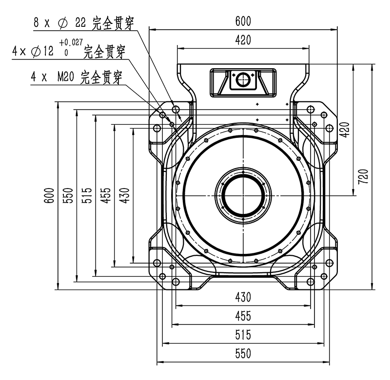 工業機器人參數圖