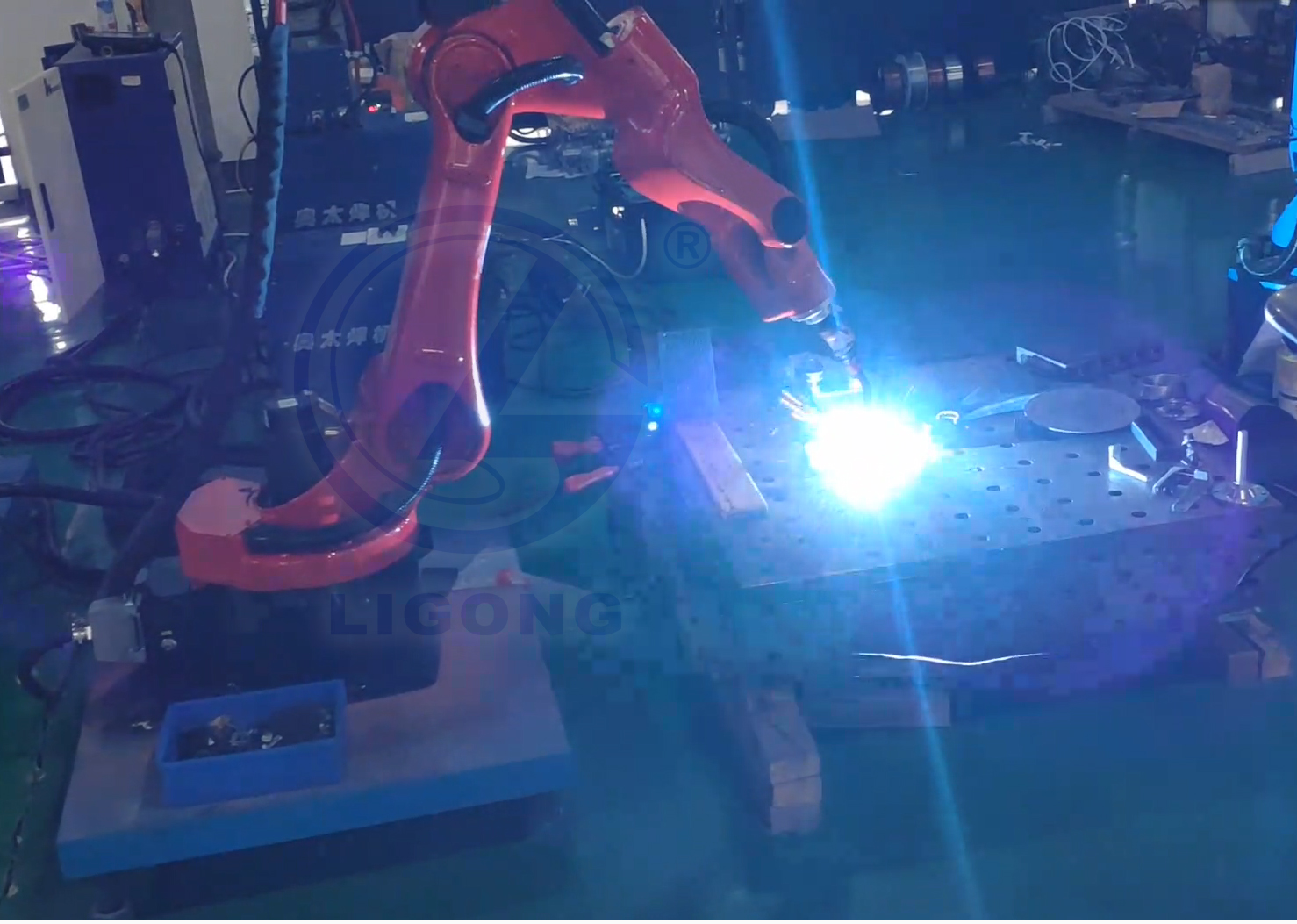 焊接工業機器人實訓裝置