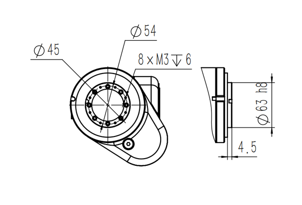 工業機器人參數圖