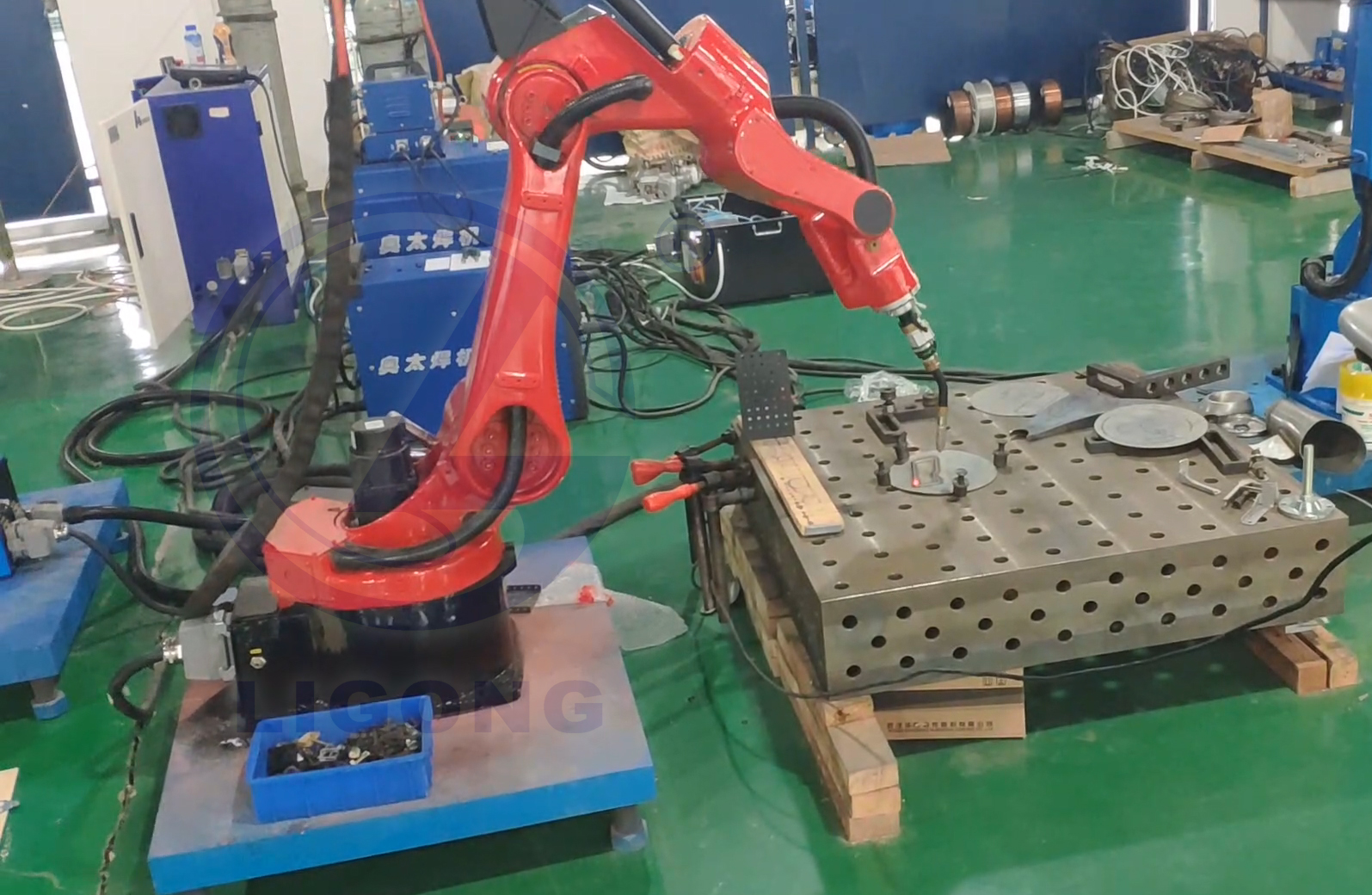 焊接工業機器人實訓平臺