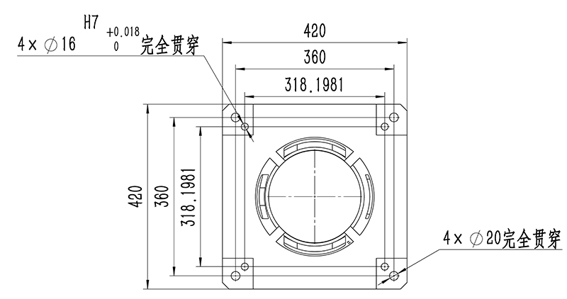 工業機器人參數圖