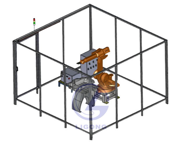 工業機器人噴涂實操工作站