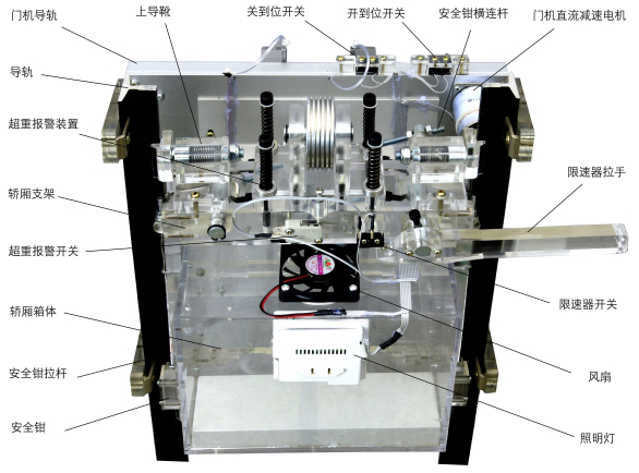 透明電梯教學模型