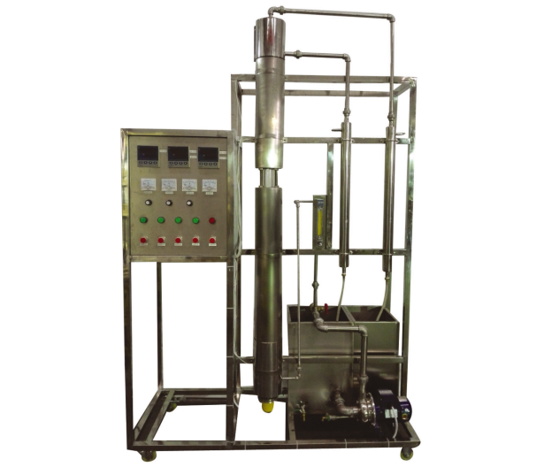 單管升膜蒸發實驗裝置